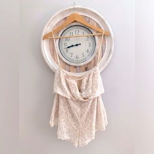 🌸FREE PEOPLE Sleeveless Lace Romper